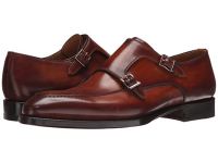 Discounted Magnanni Monk Strap Loafers for Men - Torino - Cognac Online
